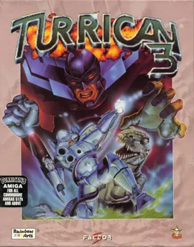 Turrican 3 box cover front